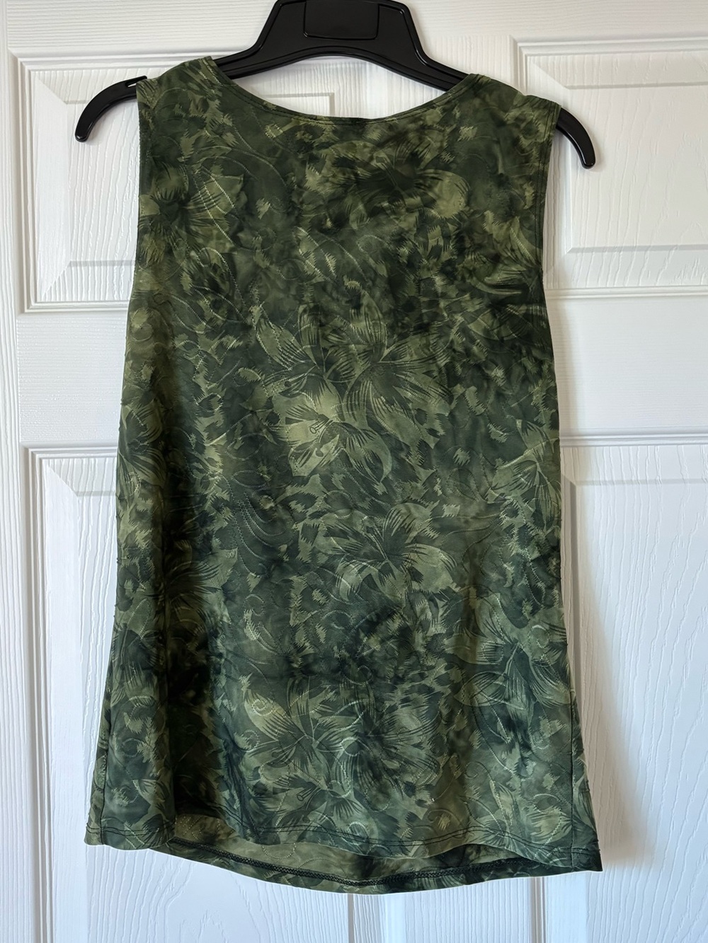 Shannon Ford New York Green Draped Cowl Neck Sleeveless Camisole - Picture 2 of 5